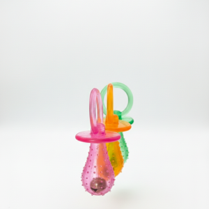 mordedor chupeta com guizos