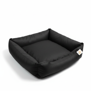 caminha pet de luxo all black tamanho m (médio)